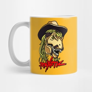 Rexotic - the Exotic Tyrannosaurus Rex! Mug